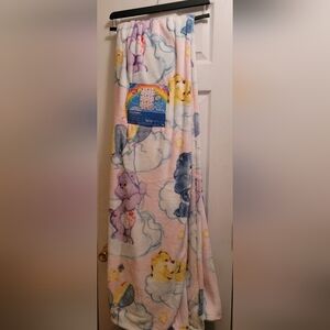 Care Bears throw blanket  60 X 90   Hard To Find, New For 2024 Twin Size
